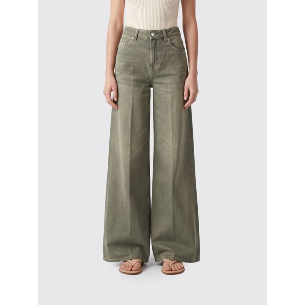 Dondup Women Dondup Marlen Flared Mid-Rise Cotton Denim Jeans